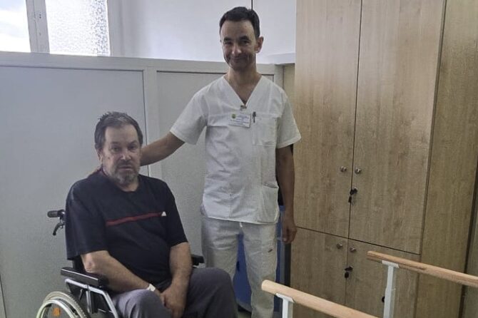 Compartiment de Recuperare Neurologică funcțional, de astăzi, în clădirea principală a spitalului!